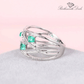 March Aquamarine Birthstone Ring - Birthmonth Deals