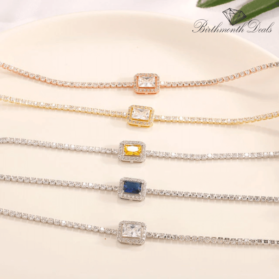 April Diamond Birthstone Necklace - Birthmonth Deals