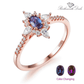 June Alexandrite Birthstone Ring - Birthmonth Deals