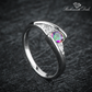 June Alexandrite Birthstone Ring - Birthmonth Deals