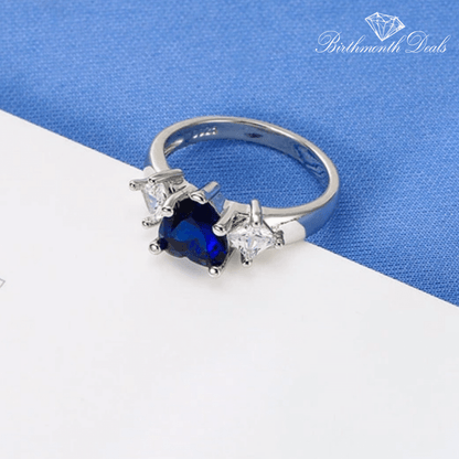 September Sapphire Birthstone Ring - Birthmonth Deals