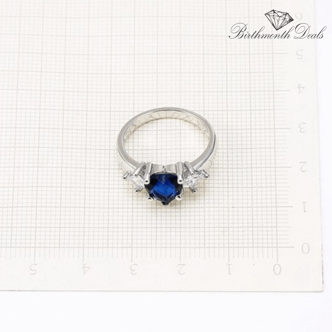 September Sapphire Birthstone Ring - Birthmonth Deals