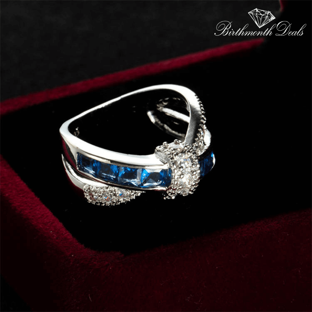 September Sapphire Birthstone Ring - Birthmonth Deals