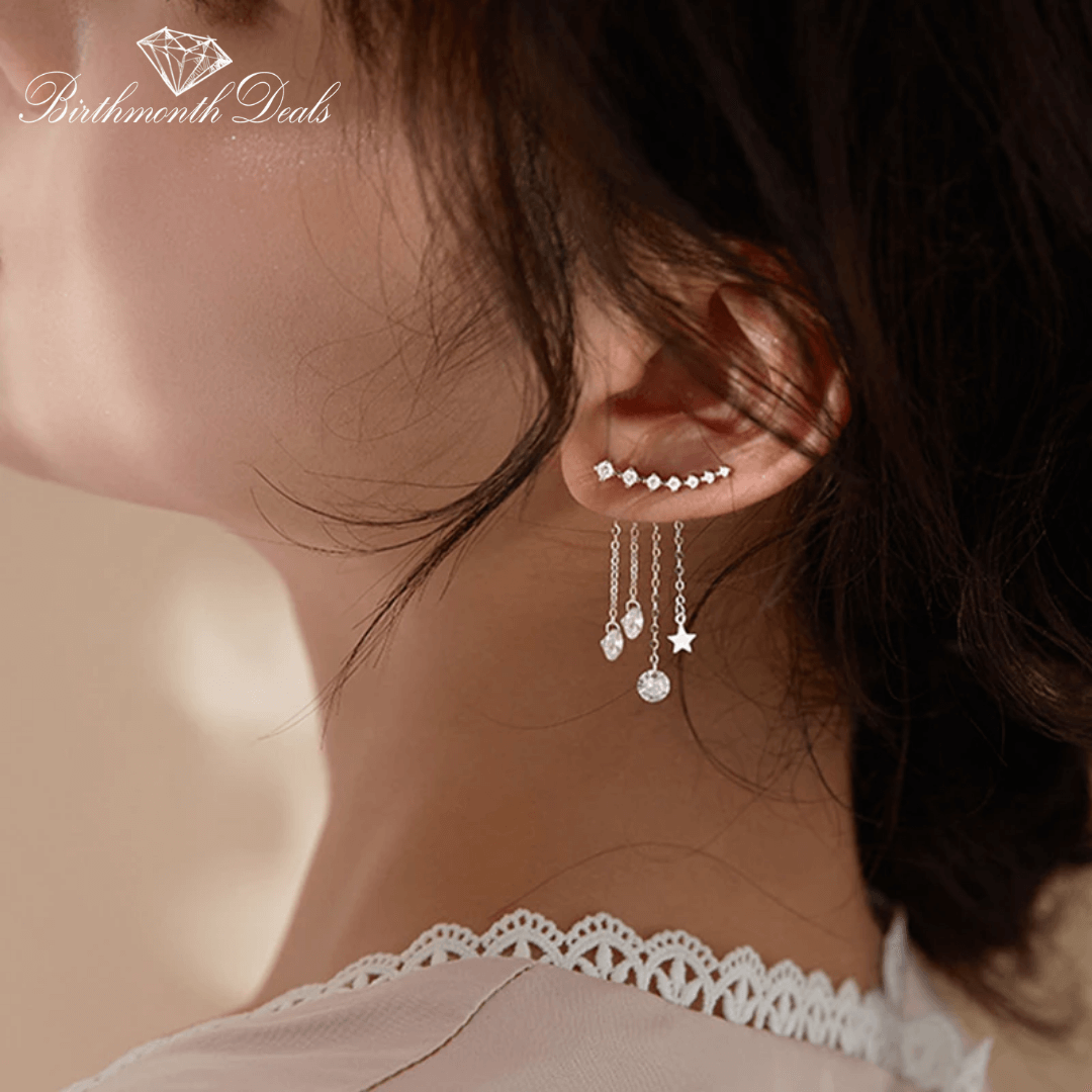 Star Tassel Earrings - Birthmonth Deals