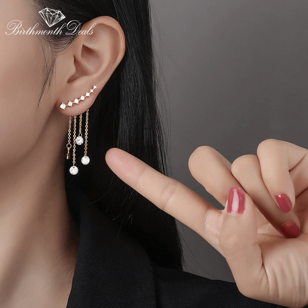 Star Tassel Earrings - Birthmonth Deals