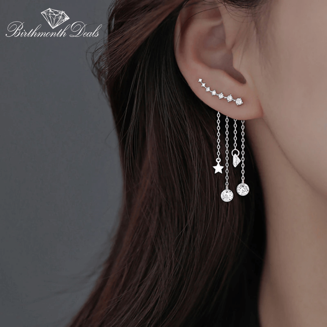 Star Tassel Earrings - Birthmonth Deals