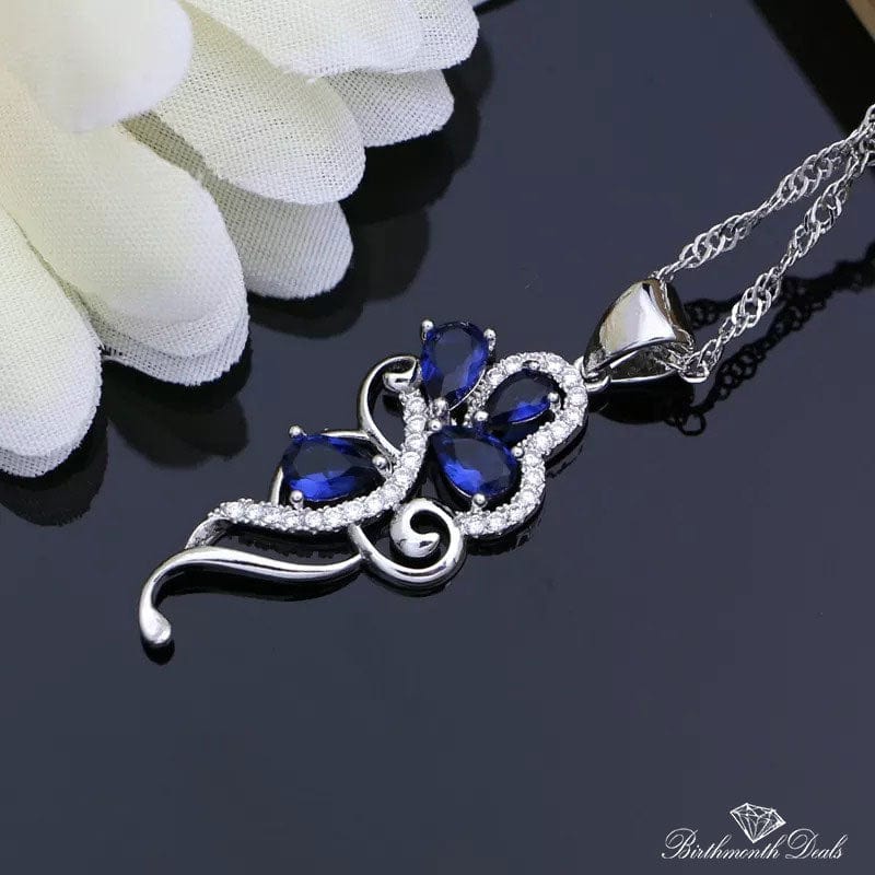 September Sapphire Birthstone Jewelry Set - Birthmonth Deals