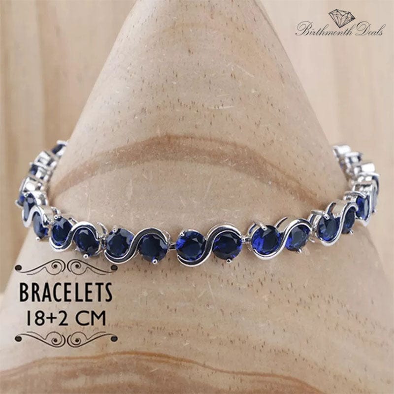 September Sapphire Birthstone Jewelry Set - Birthmonth Deals