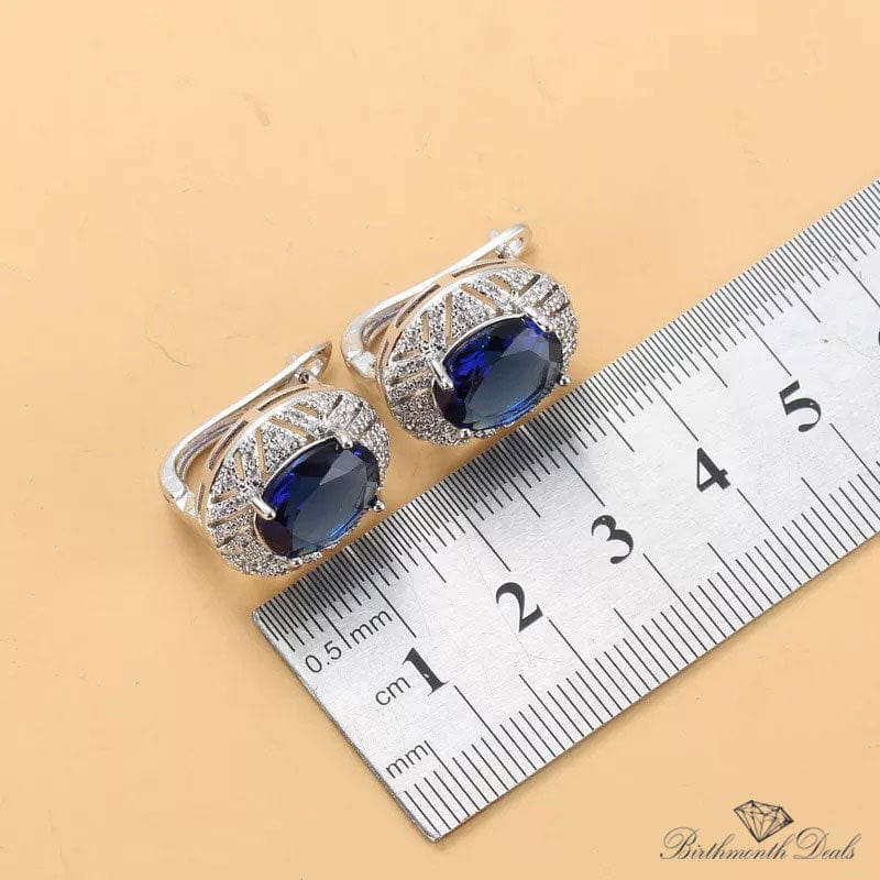 September Sapphire Birthstone Jewelry Set - Birthmonth Deals