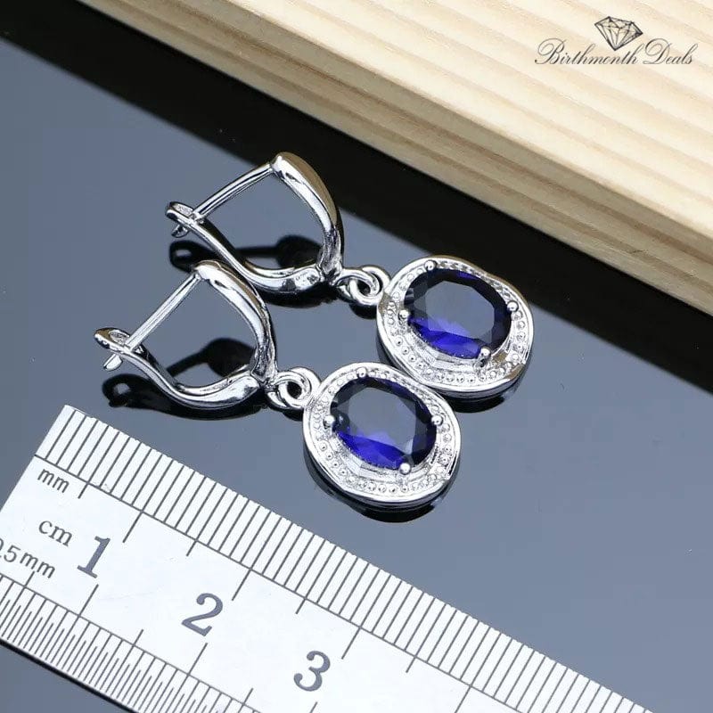 September Sapphire Birthstone Jewelry Set - Birthmonth Deals