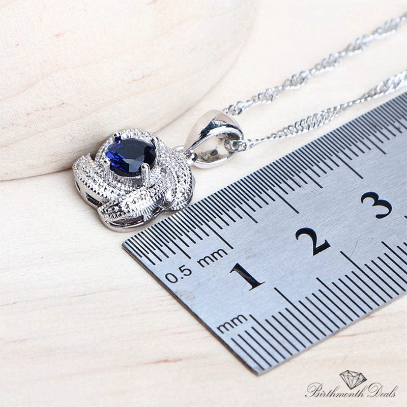 September Sapphire Birthstone Jewelry Set - Birthmonth Deals