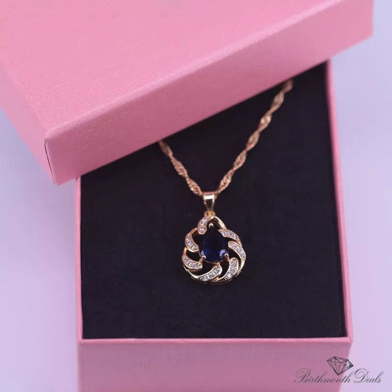 September Sapphire Birthstone Jewelry Set - Birthmonth Deals