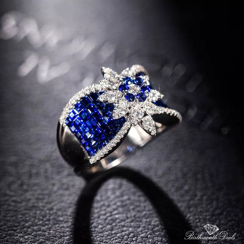 September Sapphire Birthstone Ring - Birthmonth Deals