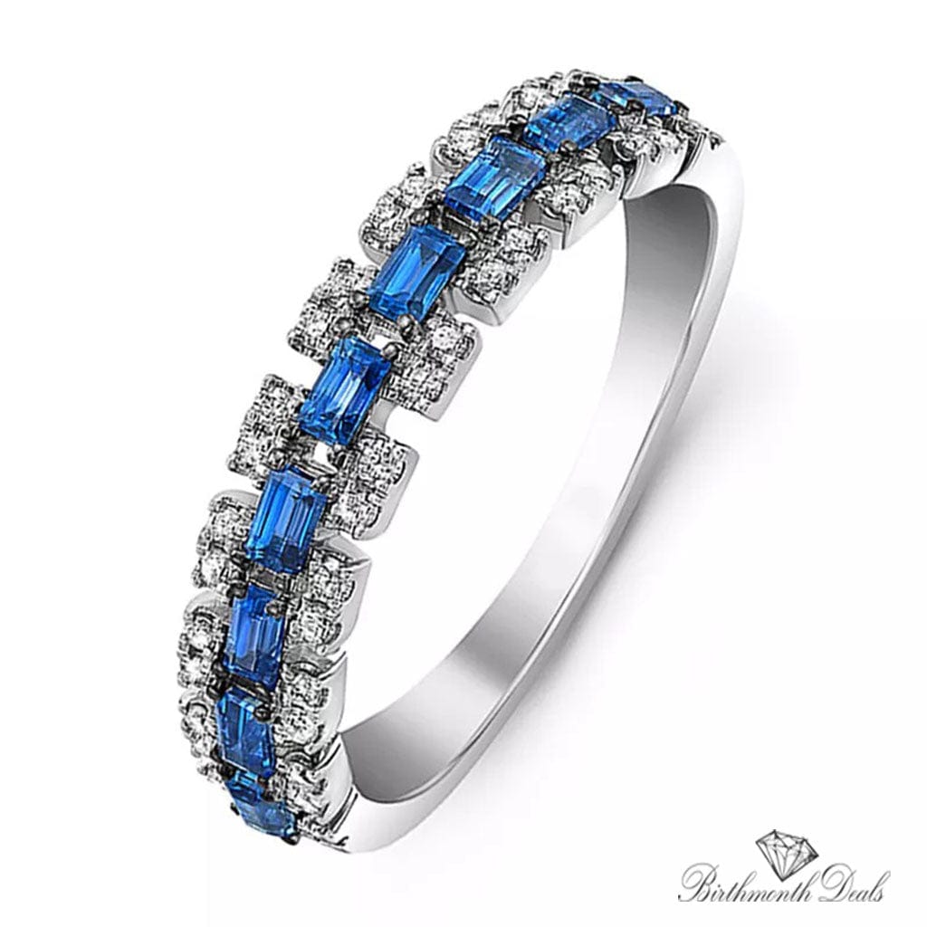 September Sapphire Birthstone Ring - Birthmonth Deals