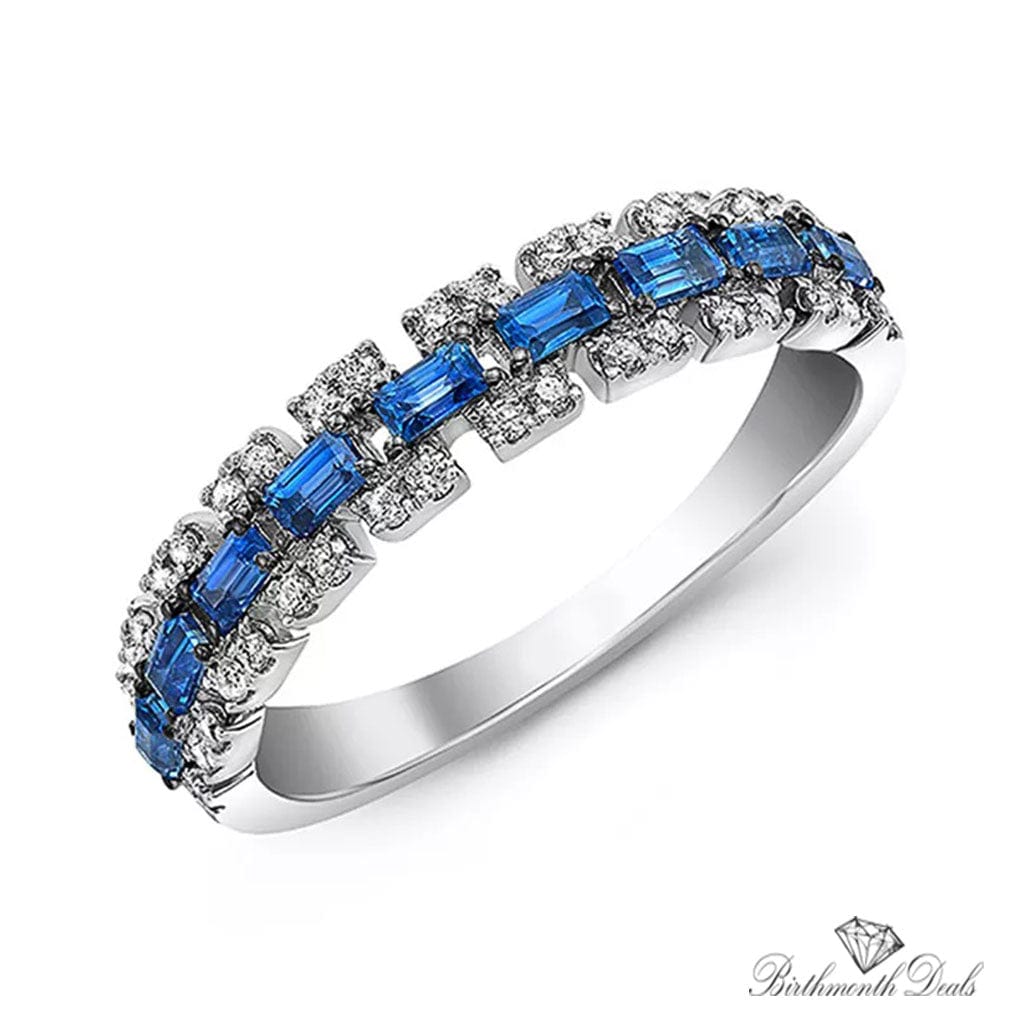 September Sapphire Birthstone Ring - Birthmonth Deals