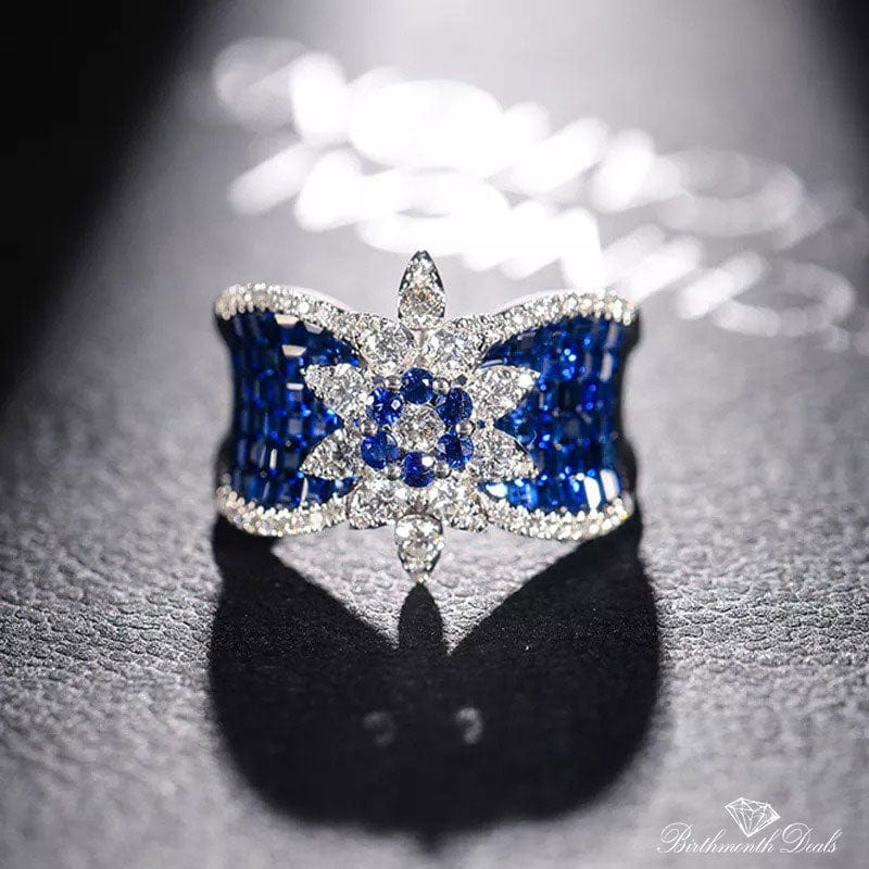 September Sapphire Birthstone Ring - Birthmonth Deals