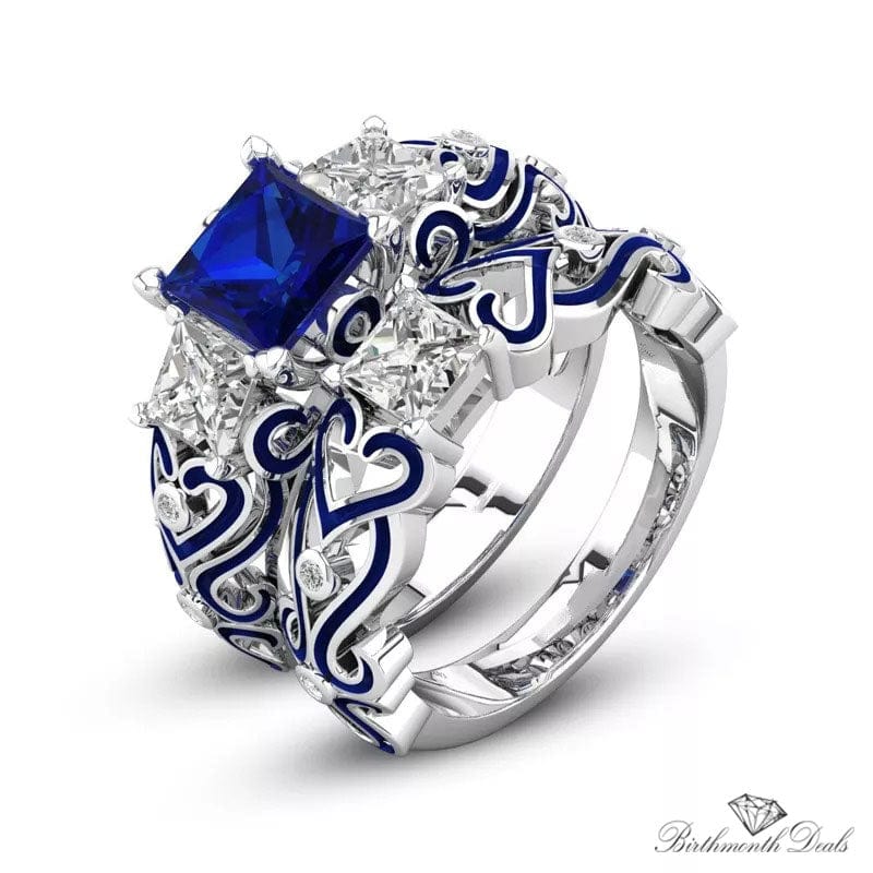 September Sapphire Birthstone Ring - Birthmonth Deals