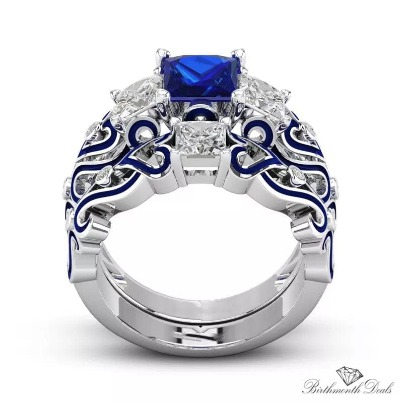 September Sapphire Birthstone Ring - Birthmonth Deals