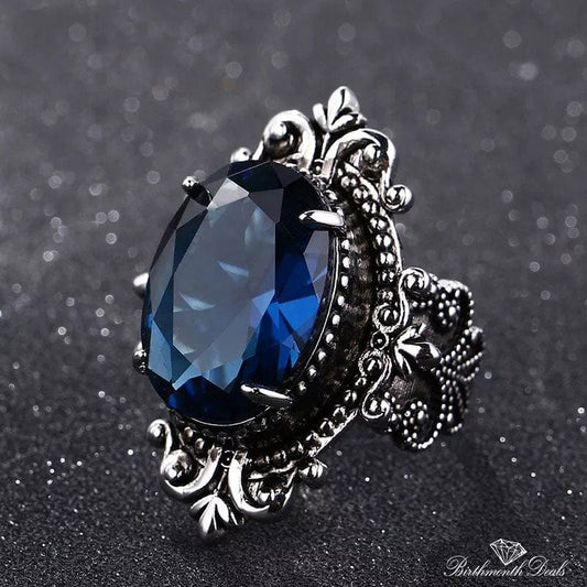 September Sapphire Birthstone Ring - Birthmonth Deals