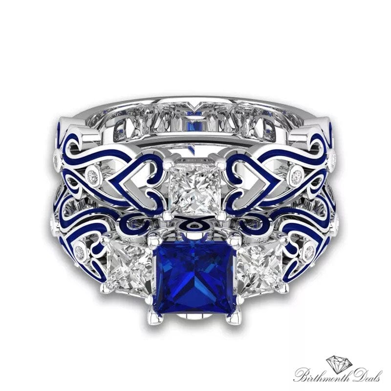 September Sapphire Birthstone Ring - Birthmonth Deals