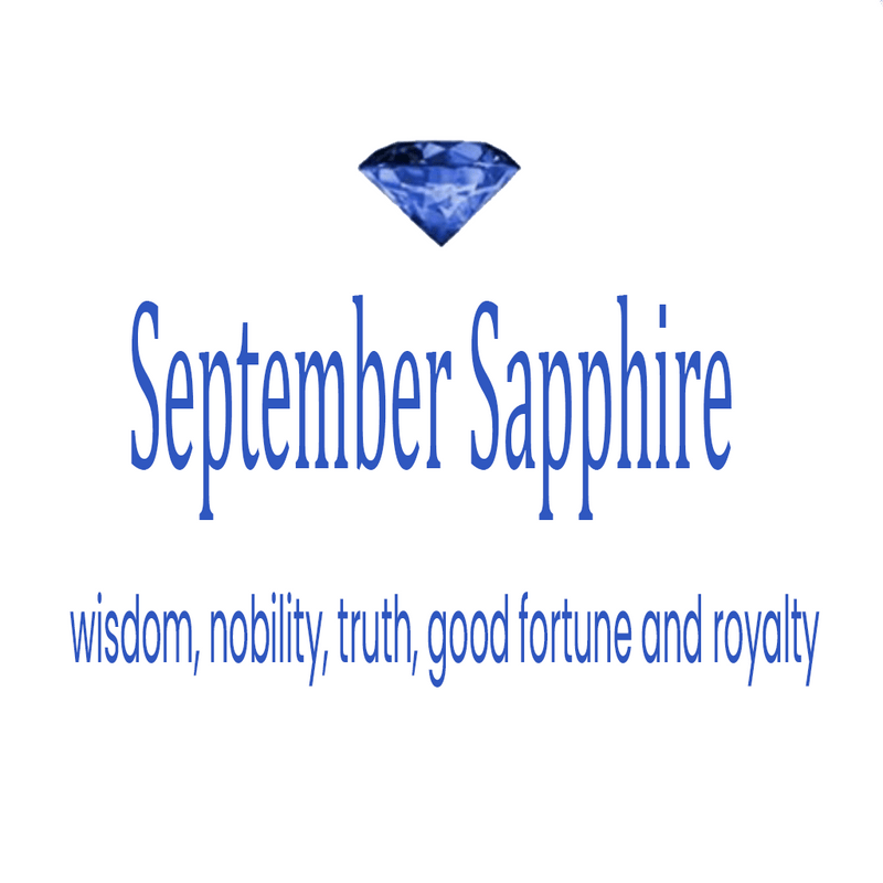 September Birthstone Sapphire Bow-Tie Ring