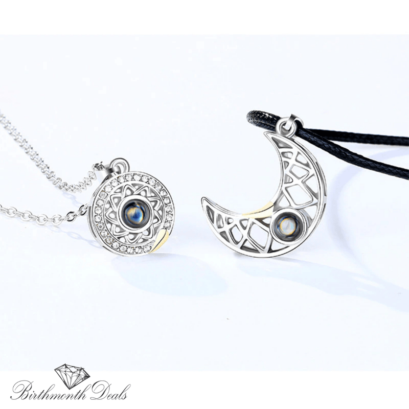 Sol & Luna Couple Necklace - Birthmonth Deals