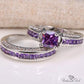 February Amethyst Birthstone Rings - Birthmonth Deals