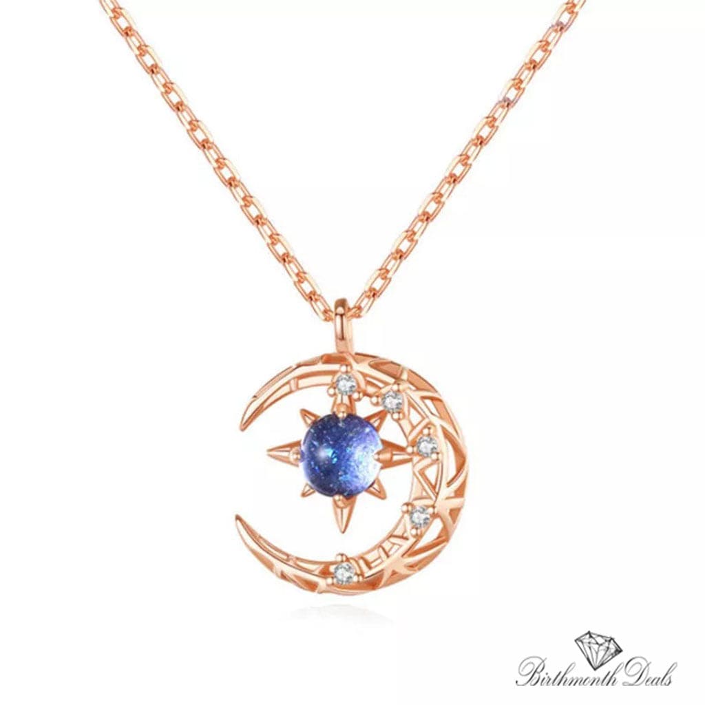 December Zircon Birthstone Necklace - Birthmonth Deals