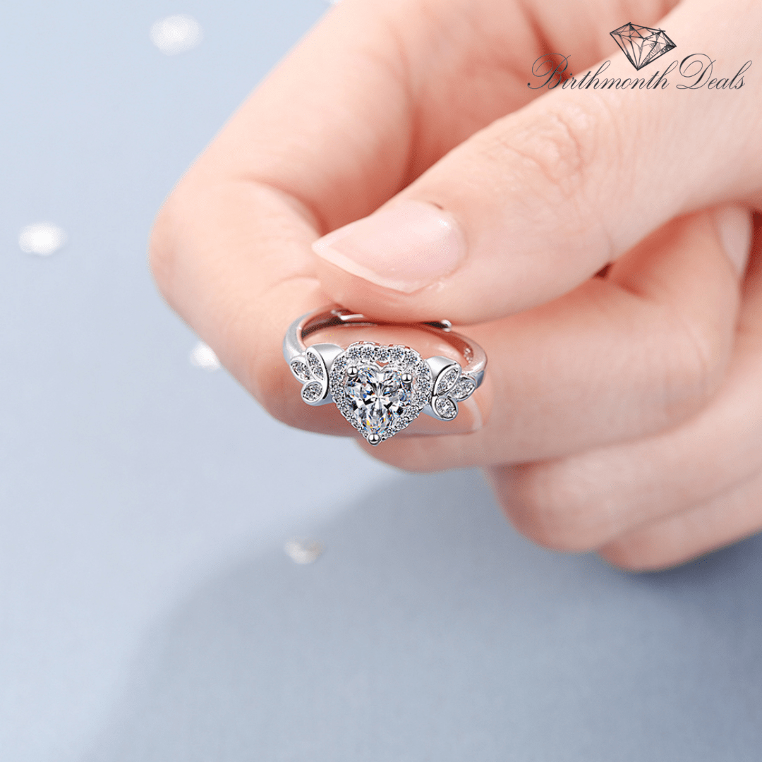 Sweetheart Stone Ring - Birthmonth Deals