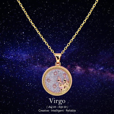 Zodiac Constellations Necklace - Birthmonth Deals
