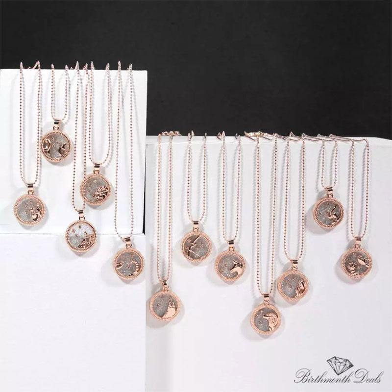 Zodiac Constellations Necklace - Birthmonth Deals