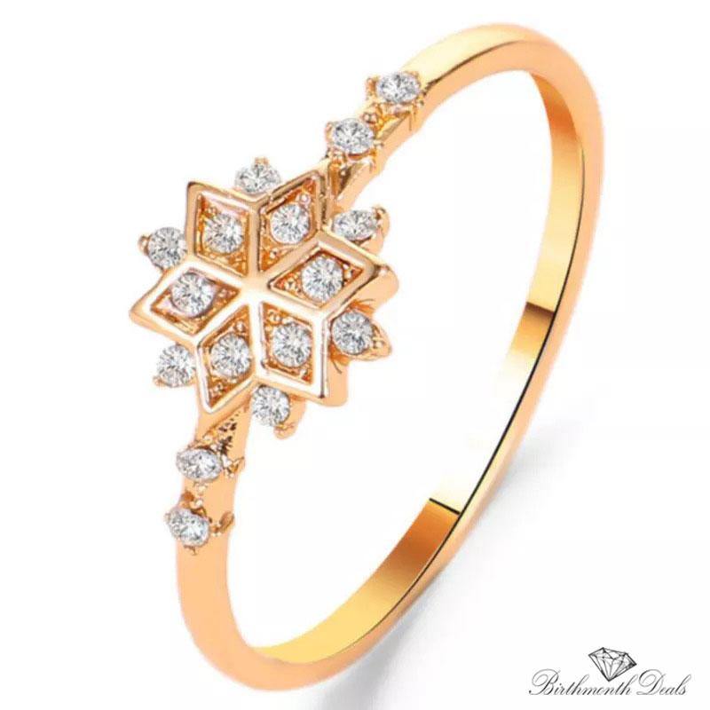 Anastasia Snowflake Ring - Birthmonth Deals