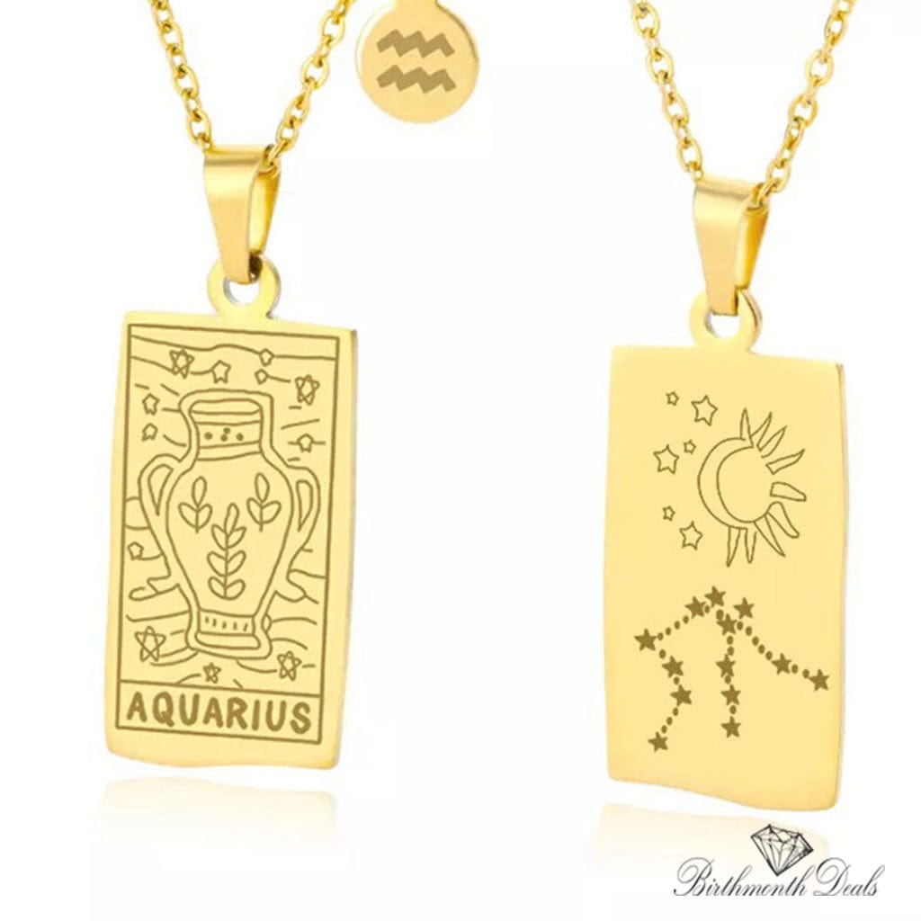 Zodiac Necklace - Birthmonth Deals
