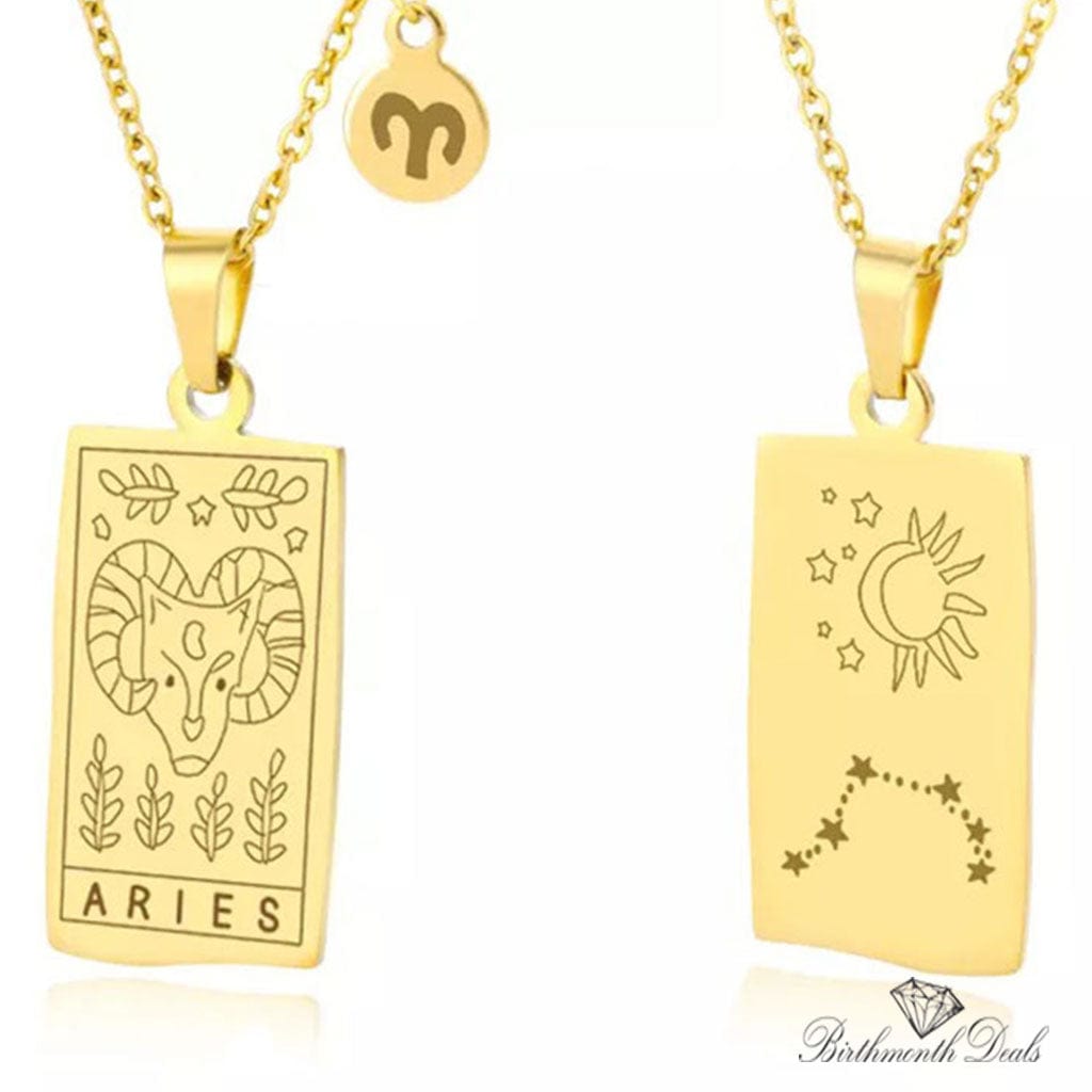 Zodiac Necklace - Birthmonth Deals