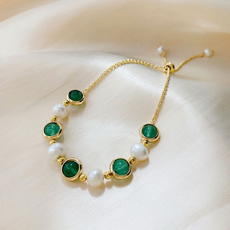 August Peridot Birthstone Bracelet - Birthmonth Deals