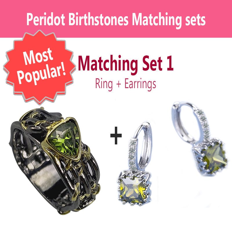 August Peridot Birthstone Bundle - Birthmonth Deals