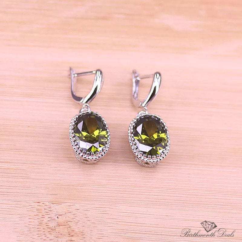 August Peridot Birthstone Jewelry Set - Birthmonth Deals