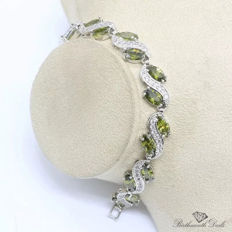 August Peridot Birthstone Jewelry Set - Birthmonth Deals