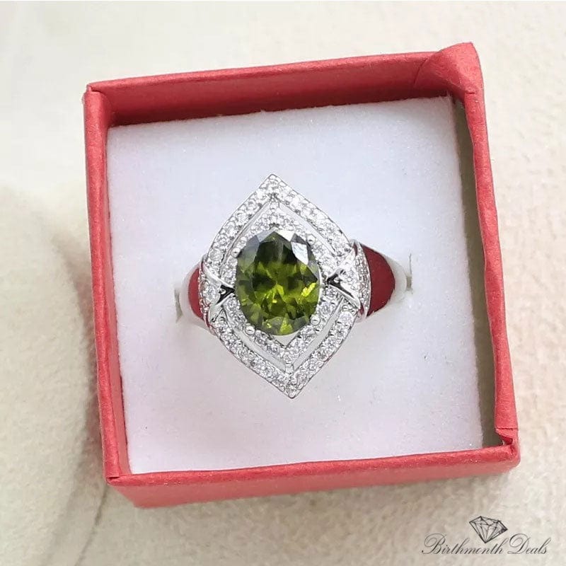 August Peridot Birthstone Jewelry Set - Birthmonth Deals