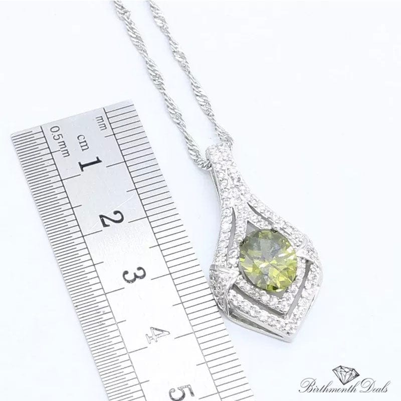 August Peridot Birthstone Jewelry Set - Birthmonth Deals