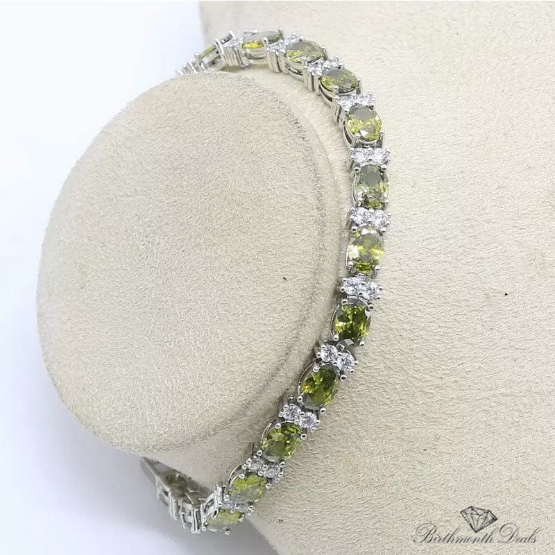 August Peridot Birthstone Jewelry Set - Birthmonth Deals