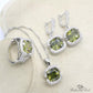 August Peridot Birthstone Jewelry Set - Birthmonth Deals