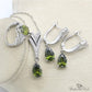 August Peridot Birthstone Jewelry Set - Birthmonth Deals