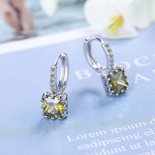 August Peridot Earrings - Birthmonth Deals