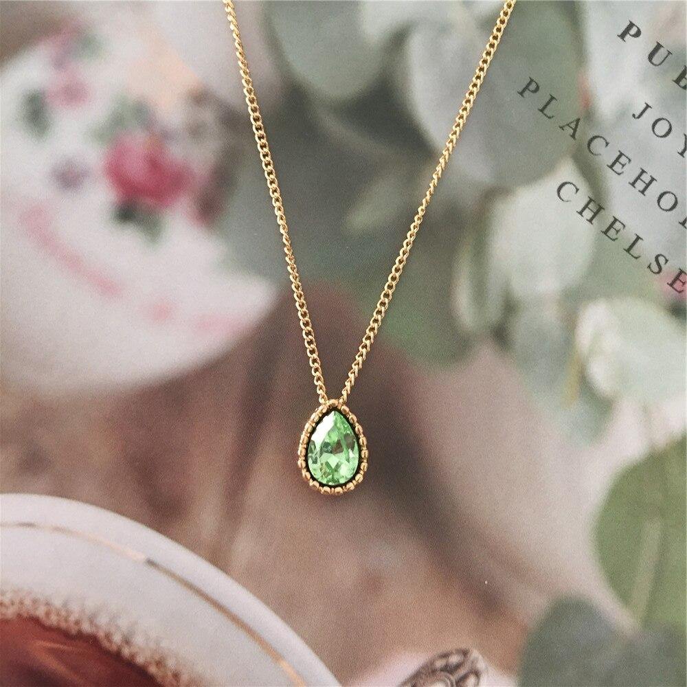 August Peridot Necklace - Birthmonth Deals