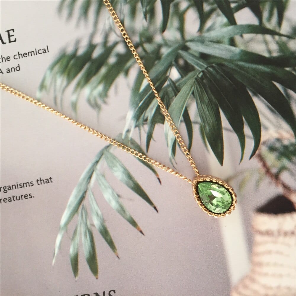 August Peridot Necklace - Birthmonth Deals