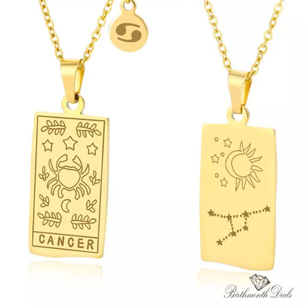 Zodiac Necklace - Birthmonth Deals