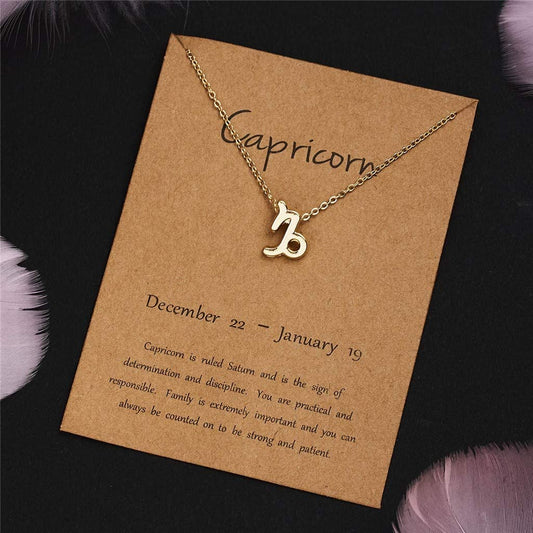 Capricorn Necklace - Birthmonth Deals