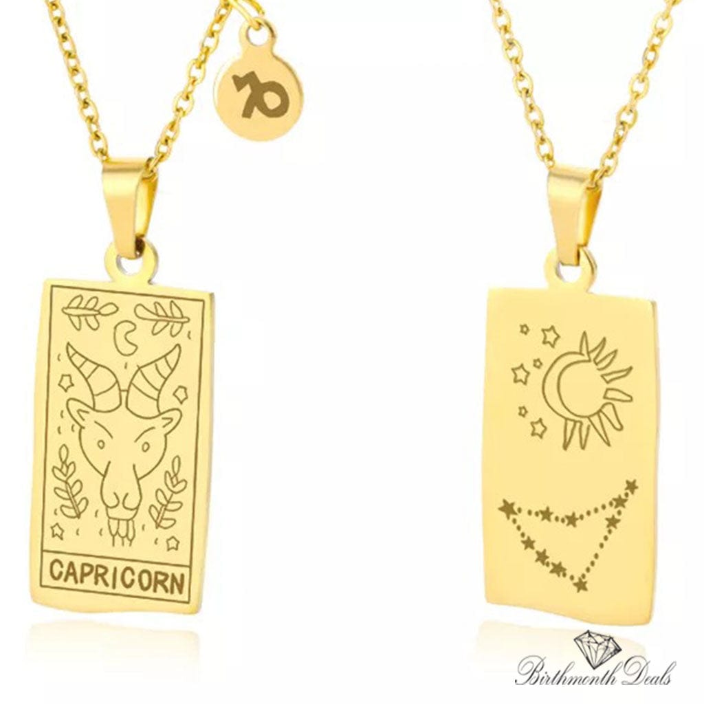 Zodiac Necklace - Birthmonth Deals