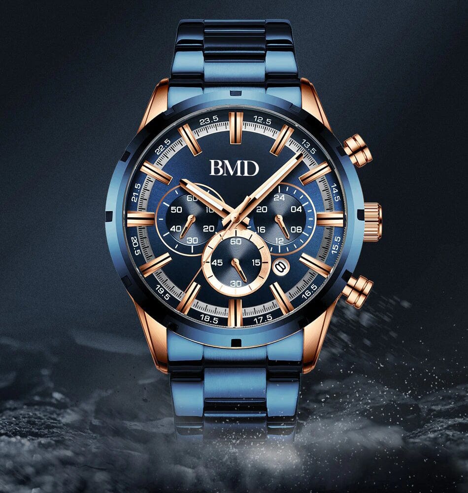 BMD Masculino Chronograph Watch - Birthmonth Deals